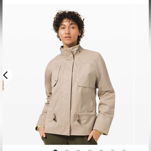 NWT Lululemon Caught in the Rain Jacket / Sandlot / 6 - Picture 1 of 9